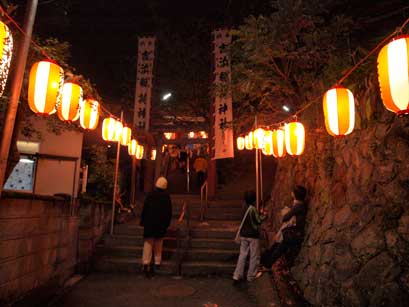 神社への参道