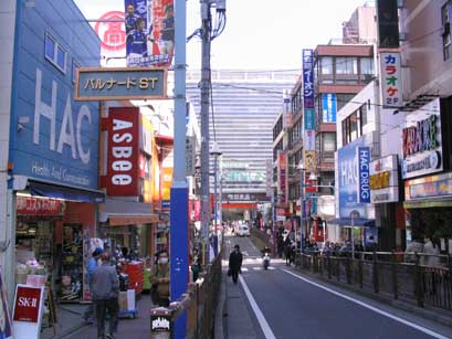 横浜の街